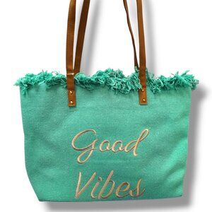 Tote Crossbody Shoulder GOOD VIBES